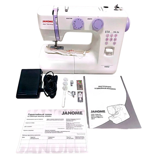 Швейная машина Janome VS52 - фото 11
