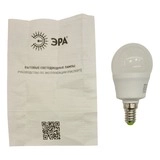 Светодиодная лампа ЭРА ECO LED Р45-6W-827-E14 - фото 3