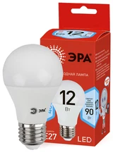 Лампа светодиодная ЭРА ECO LED A60-12W-840-E27