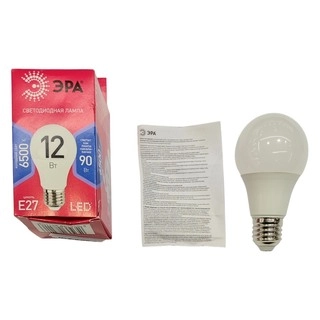 Лампа светодиодная ЭРА LED A60-12W-865-E27 - фото 5
