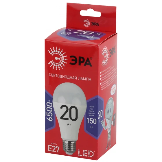 ЭРА жарықдиодты шам LED A65-20W-865-E27 R - фото 3