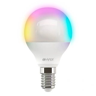 Умная LED лампочка Hiper IOT LED C3 RGB