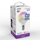 Умная LED лампочка Hiper IOT LED C3 RGB