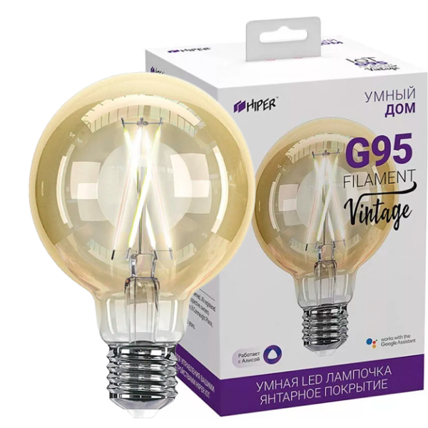 Smart Bulb Hiper Filament Vintage IOT G95FIV