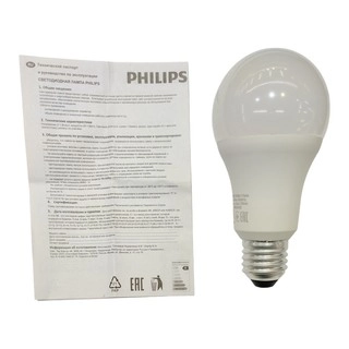 LED лампа Philips Ecohome LED Bulb 15W 1450lm E27865 RCA - фото 4