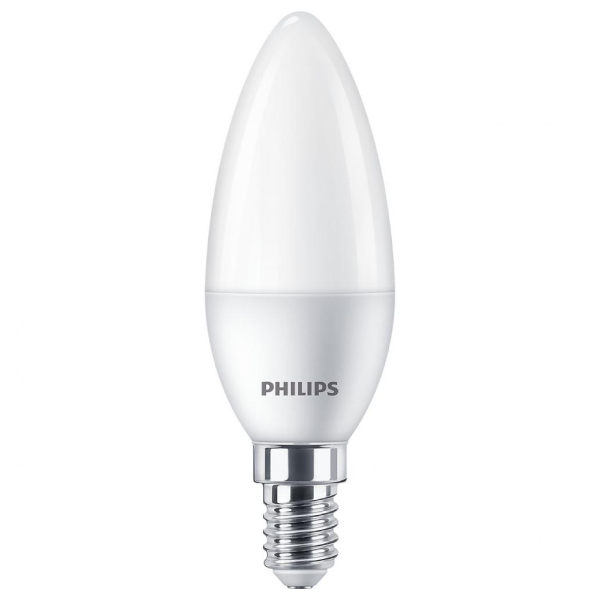 LED лампа Philips EcohomeLEDCandle 5W 500lm E14 840B35NDFR
