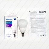 LED лампа Philips EcohomeLEDLustre 5W 500lm E14 840P45NDFR - фото 3