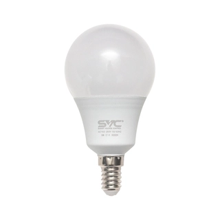 Эл. лампа светодиодная SVC LED G45-9W-E14-3000K, Тёплый 