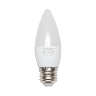 Эл. лампа светодиодная SVC LED C35-9W-E27-4200K, Нейтральный 