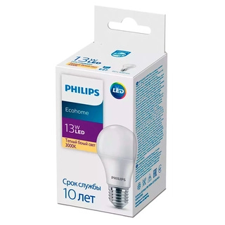 LED лампа Philips Ecohome Ecohome LED Bulb 13W 1150lm E27 830 RCA - фото 2