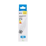 Лампа светодиодная SVC LED CB35-7W-E27-3000K Свеча на ветру Тёплый CB35-7W-E27-3000K - фото 2