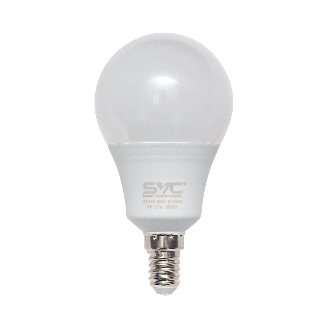 Эл. лампа светодиодная SVC LED G45-7W-E14-3000K, Тёплый  - фото 2
