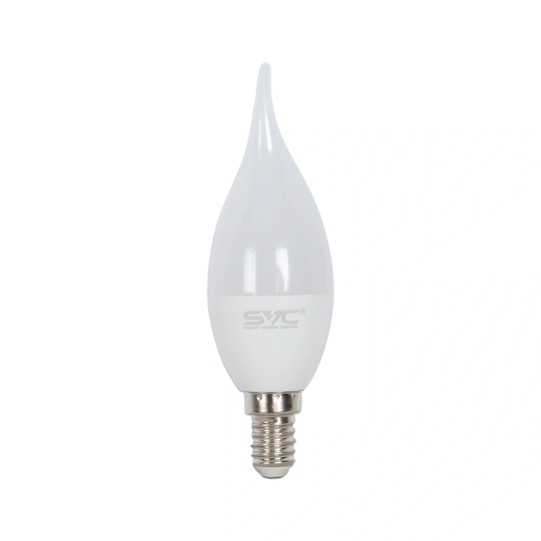 Лампа светодиодная SVC LED CB35-9W-E14-6500K Свеча на ветру Холодный  - фото 2