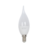 Лампа светодиодная SVC LED CB35-9W-E14-6500K Свеча на ветру Холодный  - фото 2
