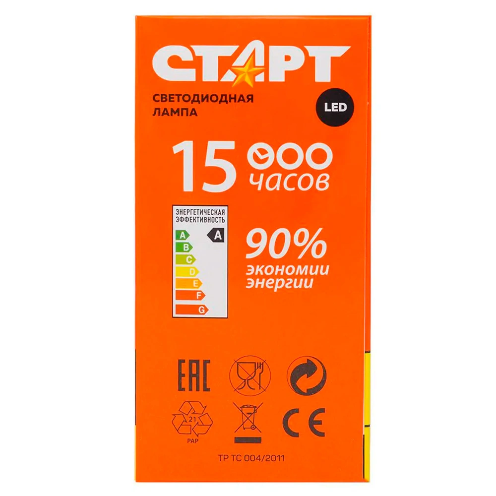 Лампа светодиодная СТАРТ LED GLS E27 20W 30 - фото 3