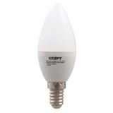 СТАРТ жарықдиодты шамы LEDCandle E14 7W30, жылы - фото 4