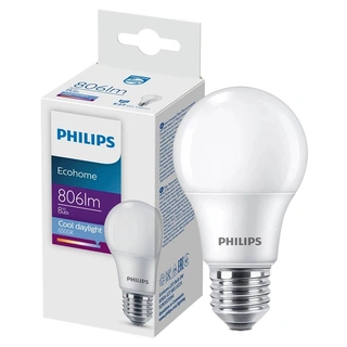 Лампа Philips Ecohome LED Bulb 8W 806lm E27 865 UCCA Ecohome - фото 3