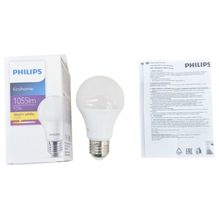 Лампа Philips Ecohome LED Bulb 9.5W 1055lm E27 827 UCCA - фото 2