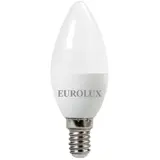 Лампа светодиодная Eurolux LL-E-C37-5W-230-4K-E14 - фото 2