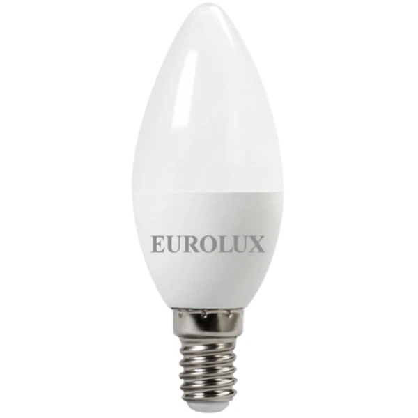Лампа светодиодная Eurolux LL-E-C37-7W-230-2,7K-E14 - фото 2