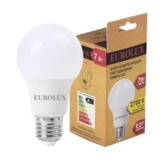 Лампа светодиодная Eurolux LL-E-A60-7W-230-2,7K-E27