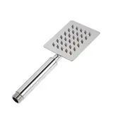 Душевая лейка, прямоугольная, 1 режим, полированная нержавеющая сталь 304 