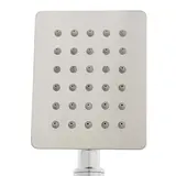 Душевая лейка, прямоугольная, 1 режим, полированная нержавеющая сталь 304  - фото 2