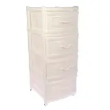 Комод 4-х секционный, цвет белый 