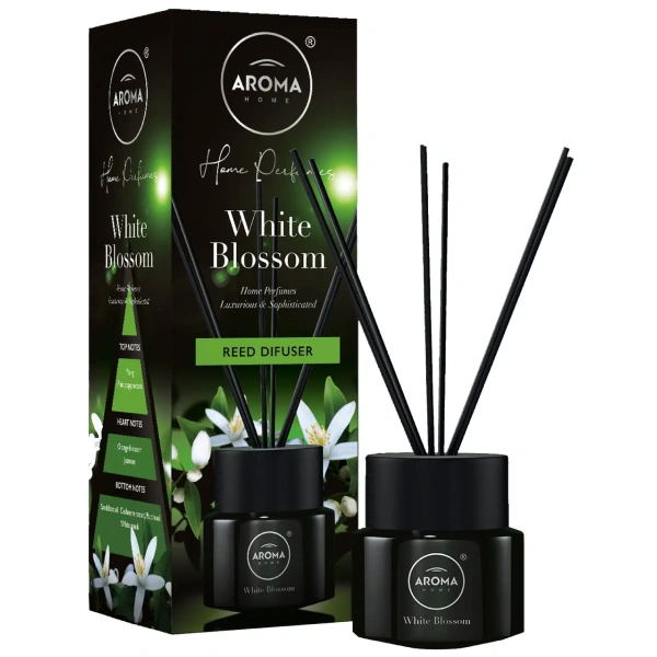 Aroma Home ауаны хош иістендіргіш Black Series Sticks 100ml White Blossom