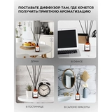 Ароматический диффузор для дома EIFFELAROMA Dif50-11 Black Pepper neroli ambra 50 мл - фото 3