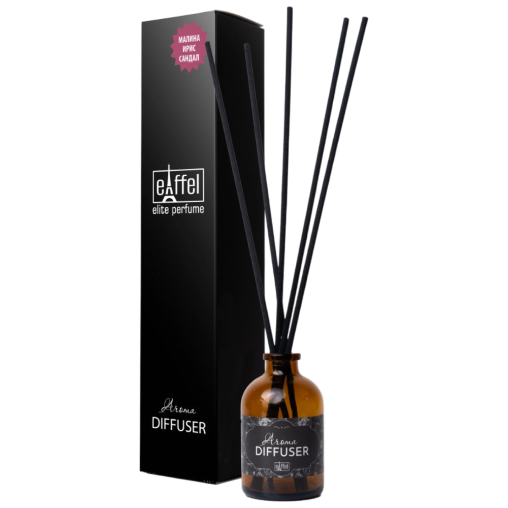 Үйге арналған хош иісті диффузор EIFFELAROMA Dif50-15 Малина, ирис, сандал 50 мл