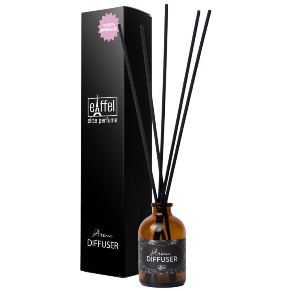 Ароматический диффузор для дома EIFFELAROMA Dif50-19 "Розовое шампанское" 50 мл