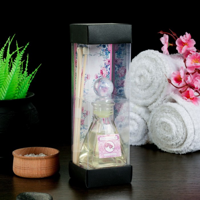 Подарочный набор с аромамаслом 50 мл "Романтика", аромат орхидея 