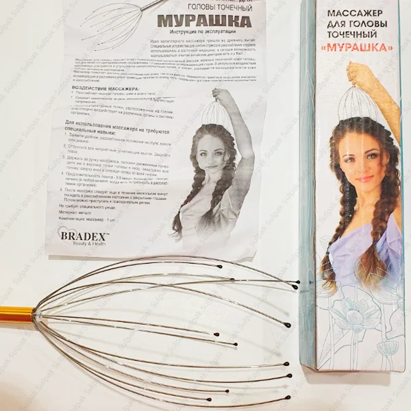 Массажер для головы Bradex Мурашка - фото 5