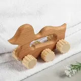 Массажер деревянный "Уточка", 6 роликов  - фото 3