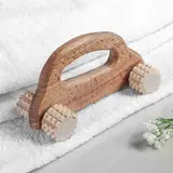 Массажер деревянный "Машинка", 4 ролика  - фото 2