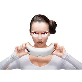 Массажер для глаз Yamaguchi Axiom Eye (белый/терракотовый)