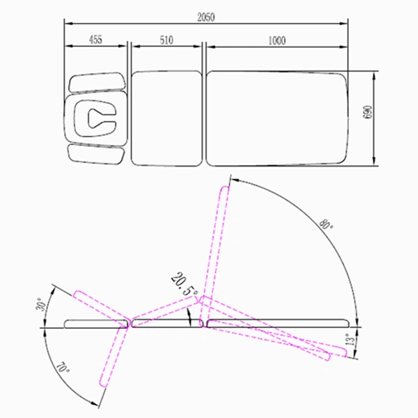 Массажный стол Massage Tools Premier Infinity - фото 7