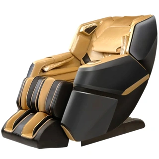Массажное кресло Relaxy Marquess чёрно-жёлтое
