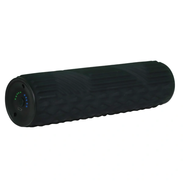 Спортивный валик Hi5 Rock Vibro-Roll Черный