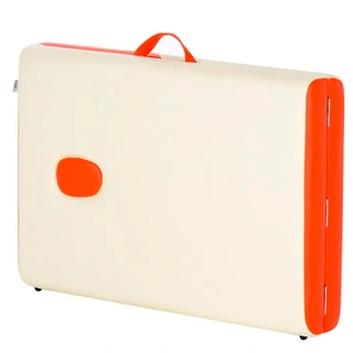 Массажный стол Relaxy Manitoba Бело-оранжевый