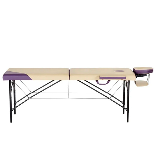 Массажный стол Relaxy Alberta Бело-фиолетовый