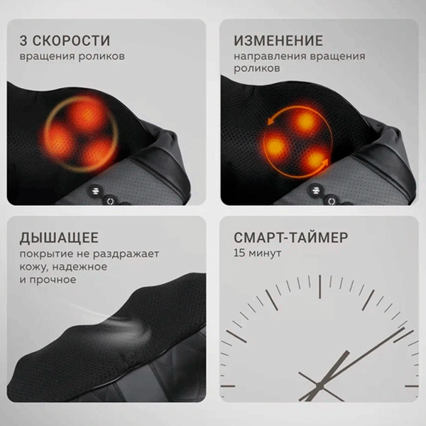 Массажер для тела роликовый Gezatone AMG395 iRelax  - фото 9