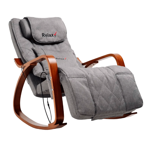 Массажное кресло-качалка Relaxy Delta L Gray