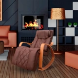 Массажное кресло-качалка Relaxy Delta B Chocolate - фото 2