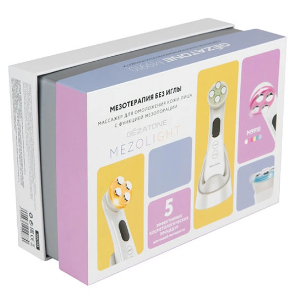 Массажер Gezatone "Мезотерапия лица без иглы" M9910 - фото 4