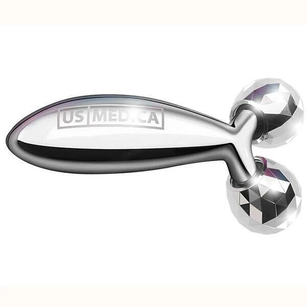 Роликовый массажер для лица и тела US Medica Diamond