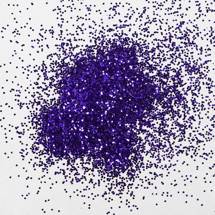 Наполнитель для шара «Блёстки», 0,4 мм, 500 г, цвет тёмно-фиолетовый 