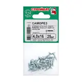 Саморезы универсальные оцинк. 4,0х16 ,25 шт 