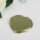 Зеркало складное, цвет золотой 